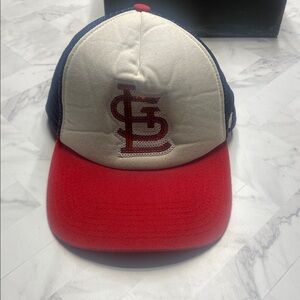 47 Brand Navy and White Mesh Cap